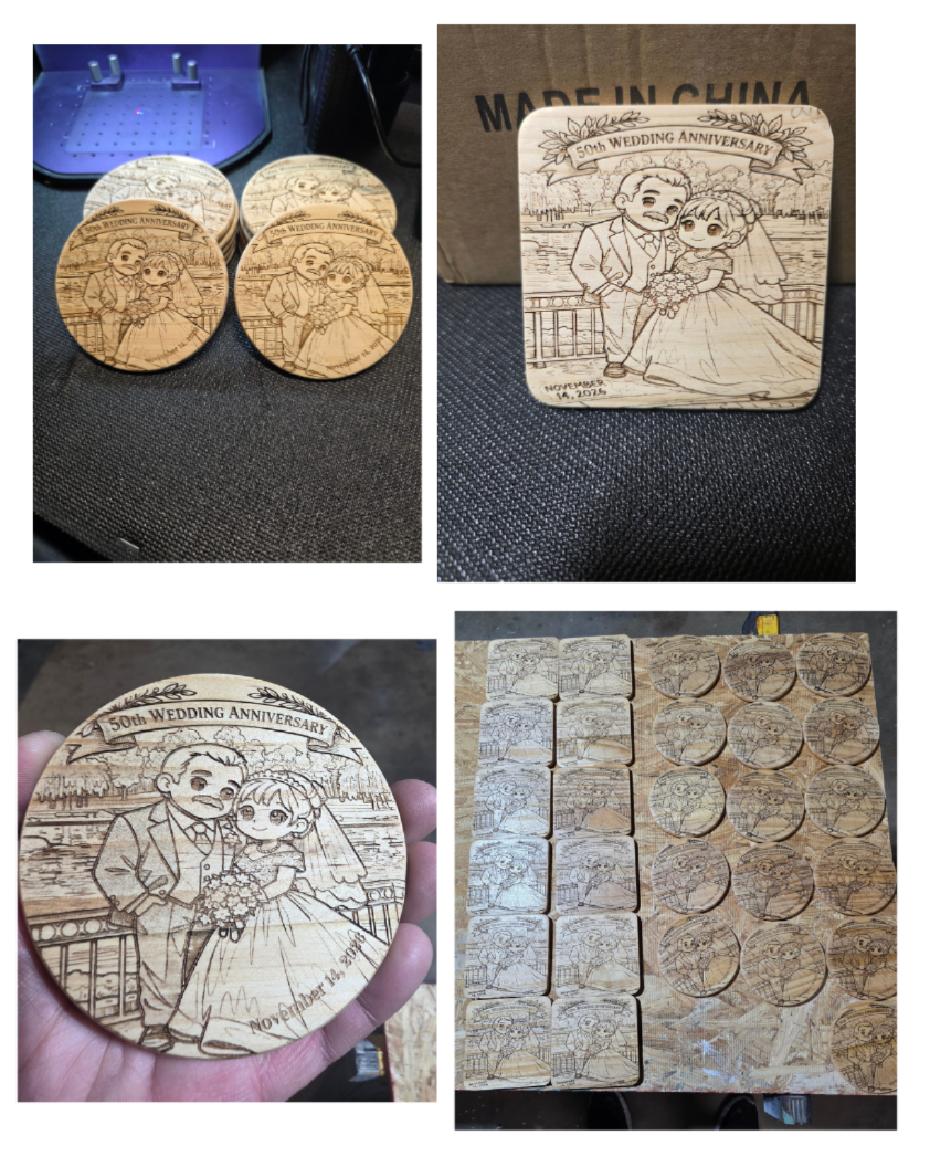 Laser engraved work — Creative Legacy Etching