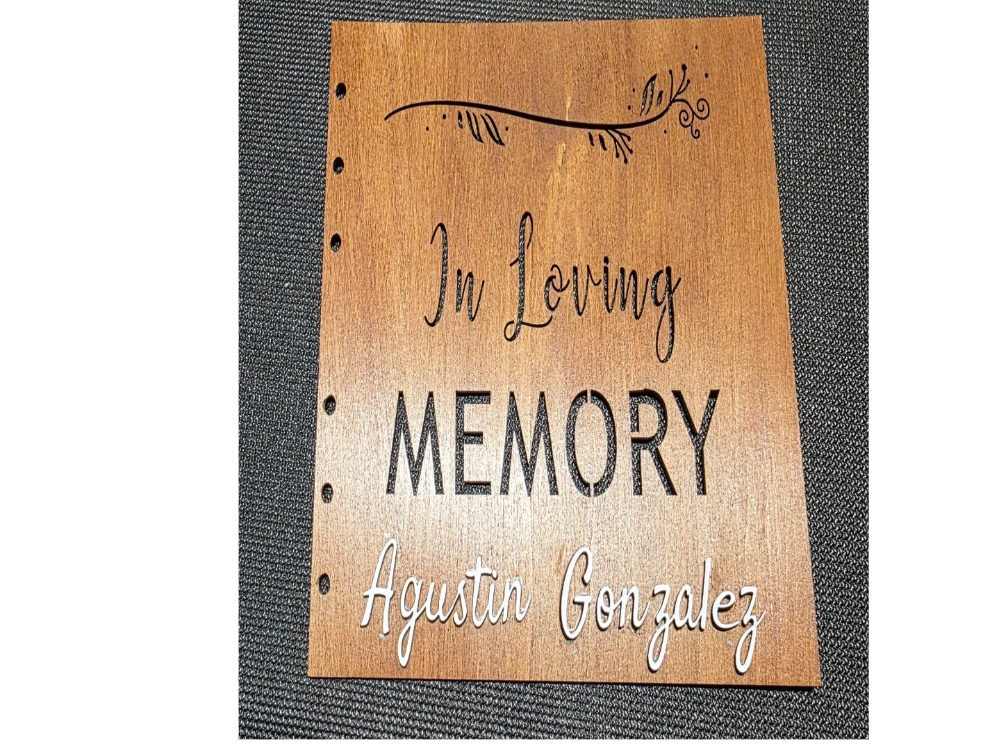 Laser engraved work — Creative Legacy Etching